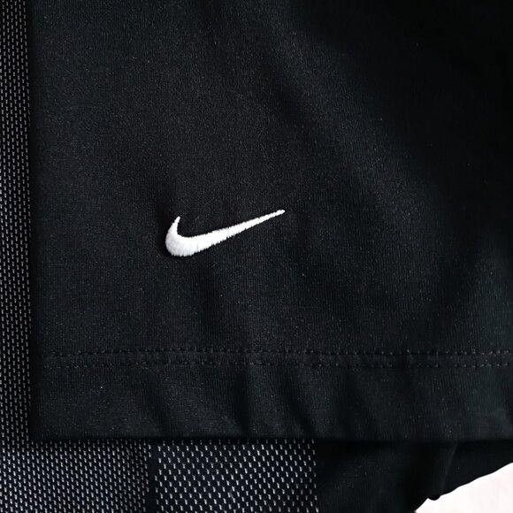 Nike Golf Mens Polo Shirt Black Short Sleeves Innisbrook Logo Embroidered Size L - Picture 6 of 14